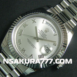 レプリカ時計ロレックス デイデイト II Rolex 3156 28800振動