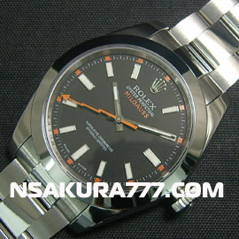 レプリカ時計ロレックス ミルガウス Rolex 3131 28800振動